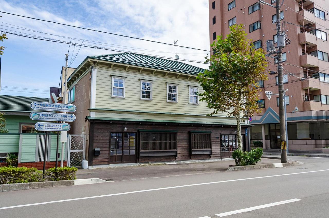 箱館宿 観月-Mizuki-伝統的建築物の宿-最大8名宿泊可能 ฮาโกดาเตะ ภายนอก รูปภาพ